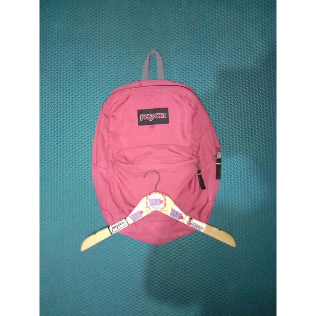 TAS JANSPORT POLOS WARNA PINK