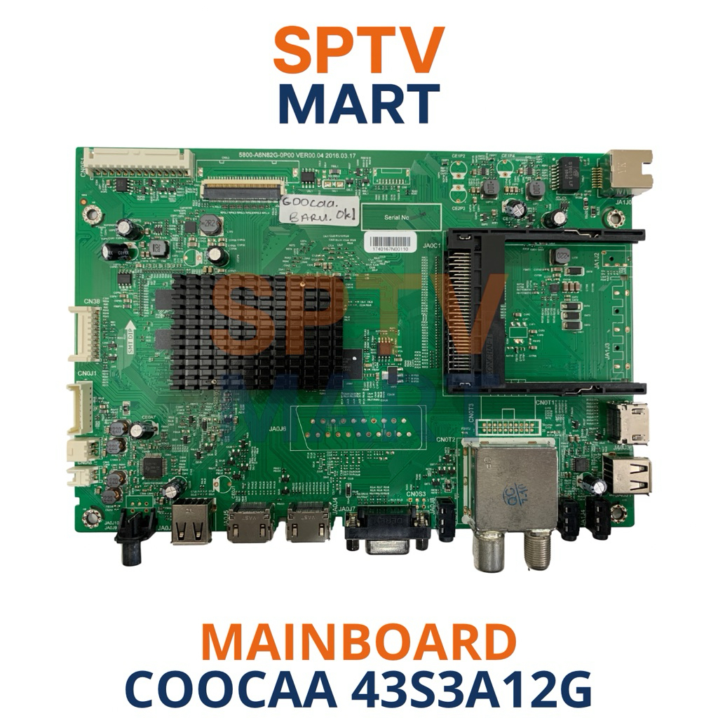 MAINBOARD TV COOCAA 43S3A12G – MB COOCAA 43S3A12G