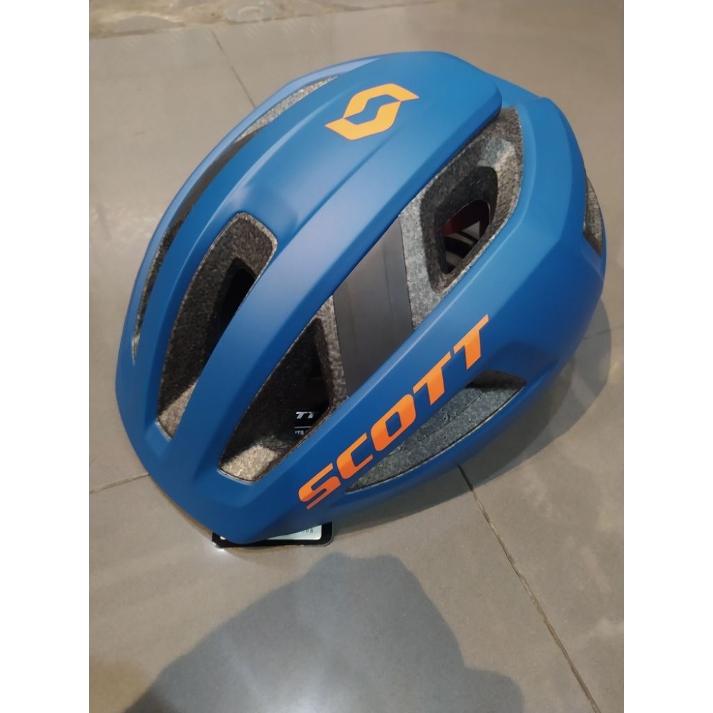 Helm Sepeda Helm Scott Groove Nay Orange Original Helm Sepeda Mtb