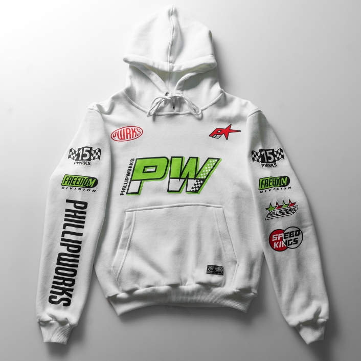 Flat Out Hoodie Phillip Works