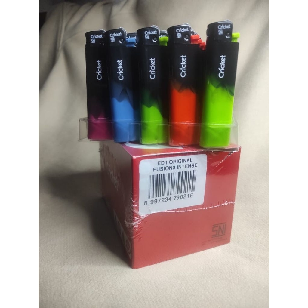 Cricket Korek Api Fussions Intense 1 Box