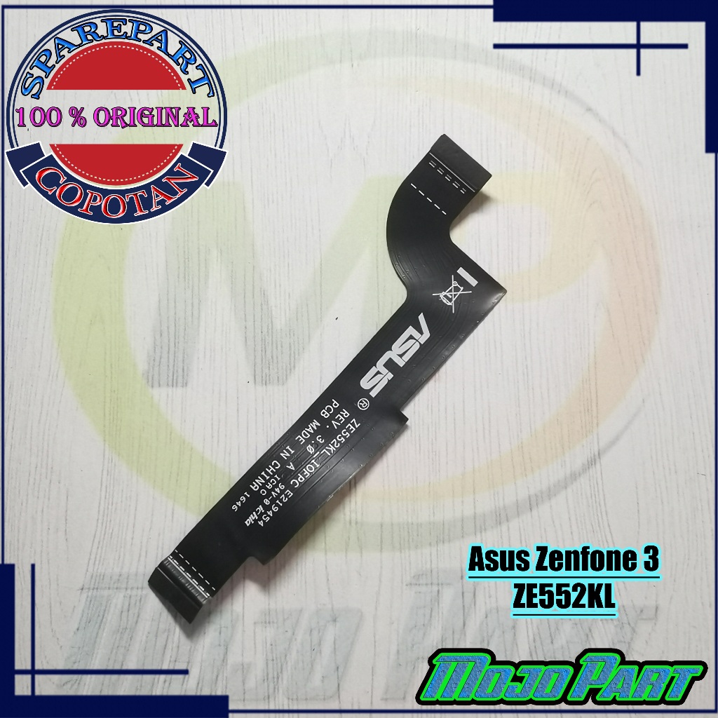 Asus Zenfone 3 - ZE552KL Fleksibel Flexible Penghubung Mesin UI Board Original Copotan | Mojo Part