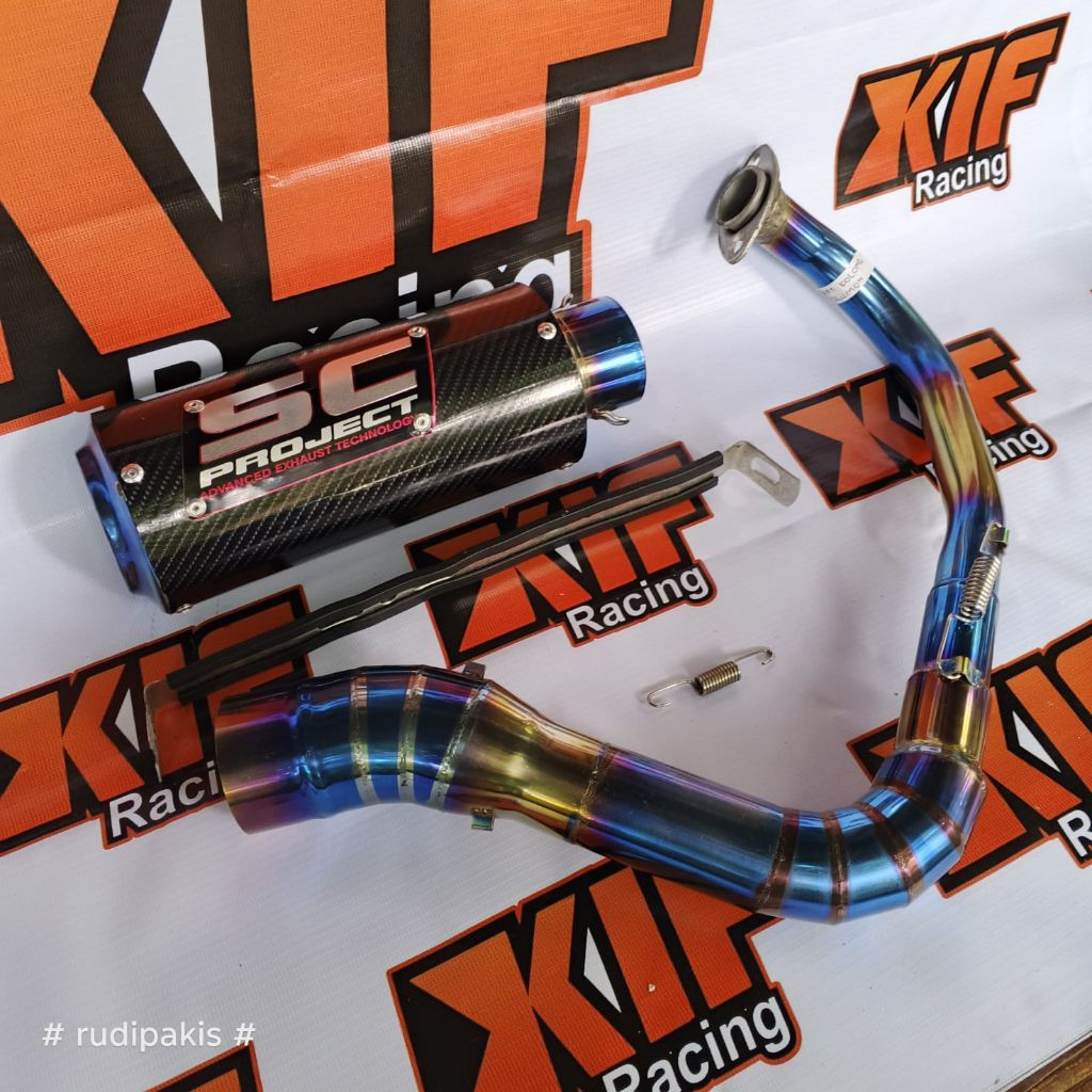 KNALPOT SC PROJECT BLUMON FULL SET