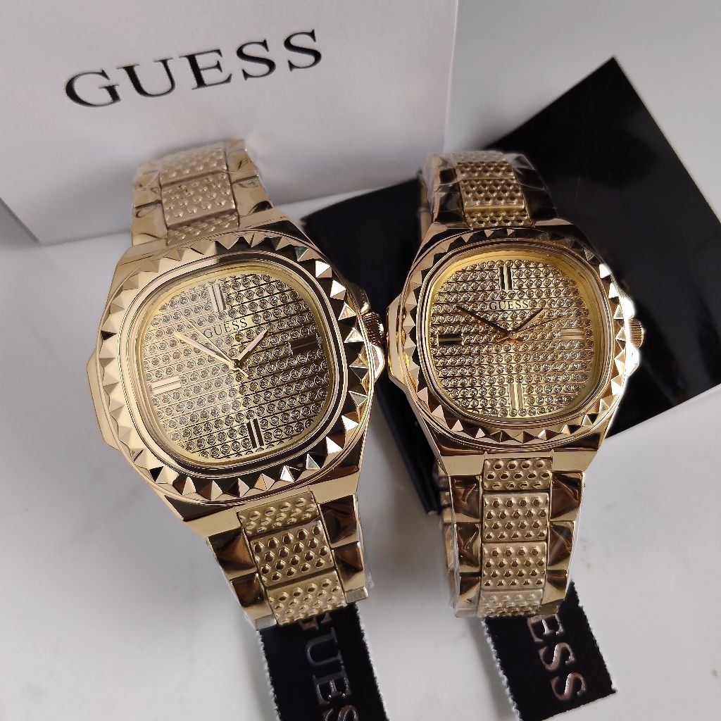 Guess Rebel GW0622G1 GW0601L2, Jam Tangan Couple Original Free Box Ori