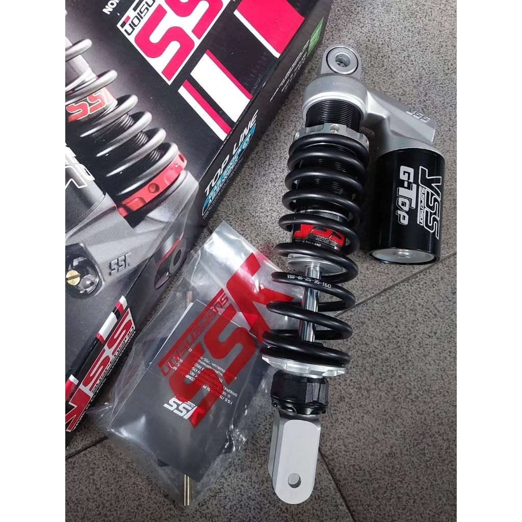 shockbeker yss GTOP 300mm yamaha matic  single shock hitam original