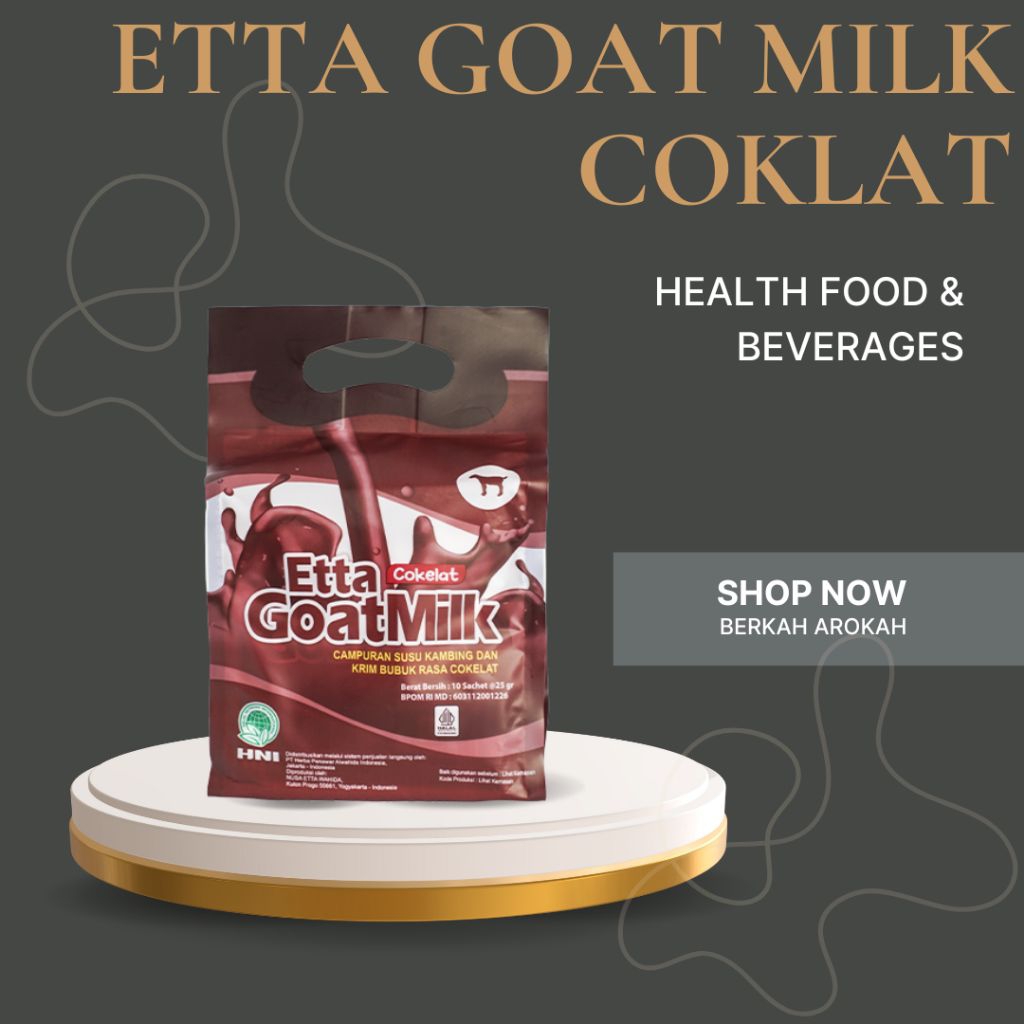 

ETTA GOAT MILK COKLAT