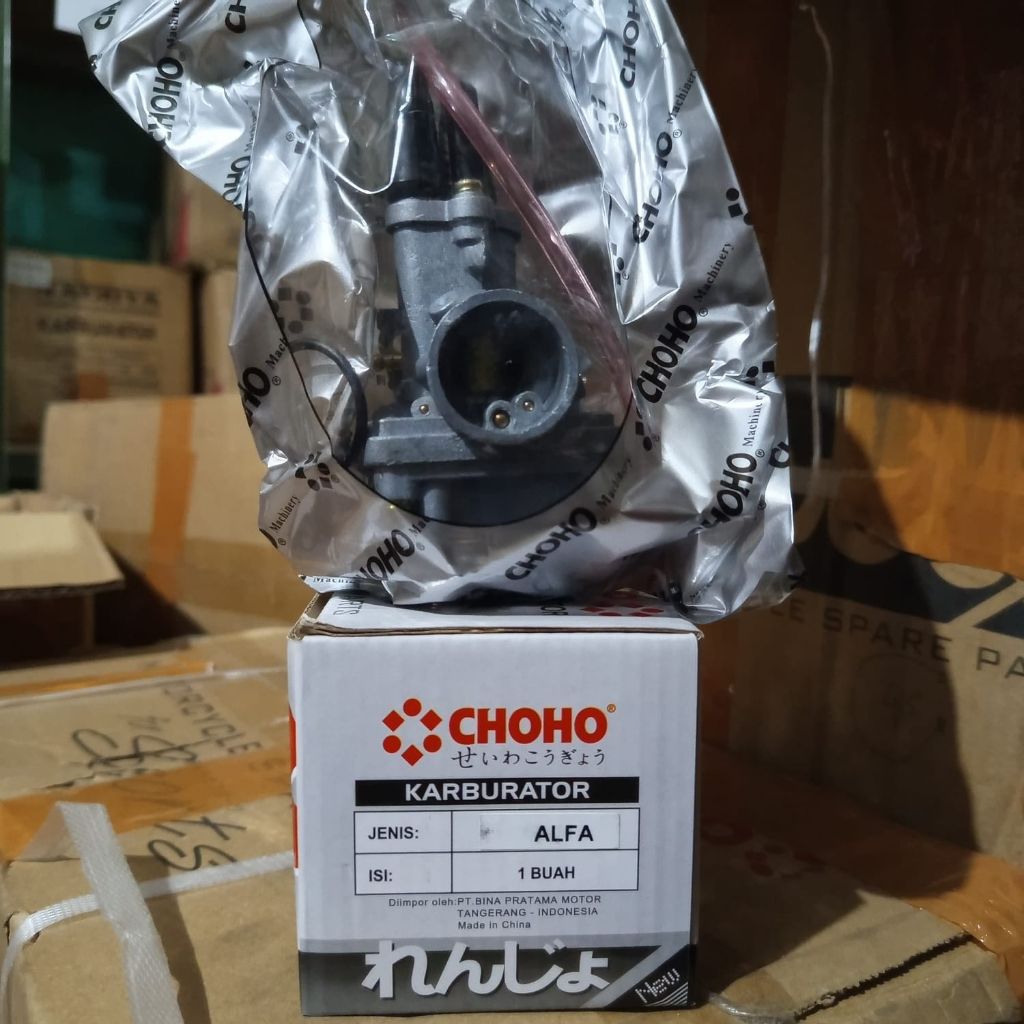 Karburator Montor CHOHO ALFA - Karbu Montor Bebek / Matic Universal Sparepart