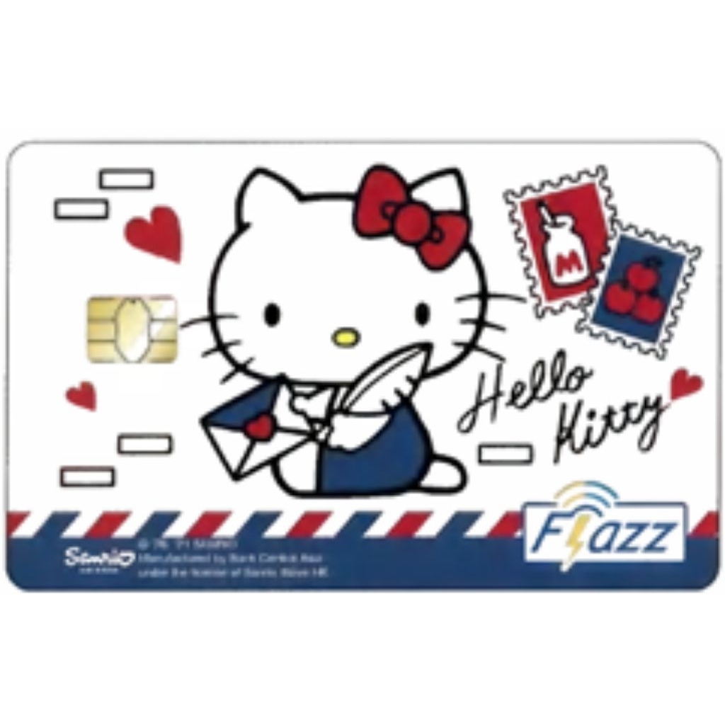 flazz gen 2 edisi hello Kitty putih