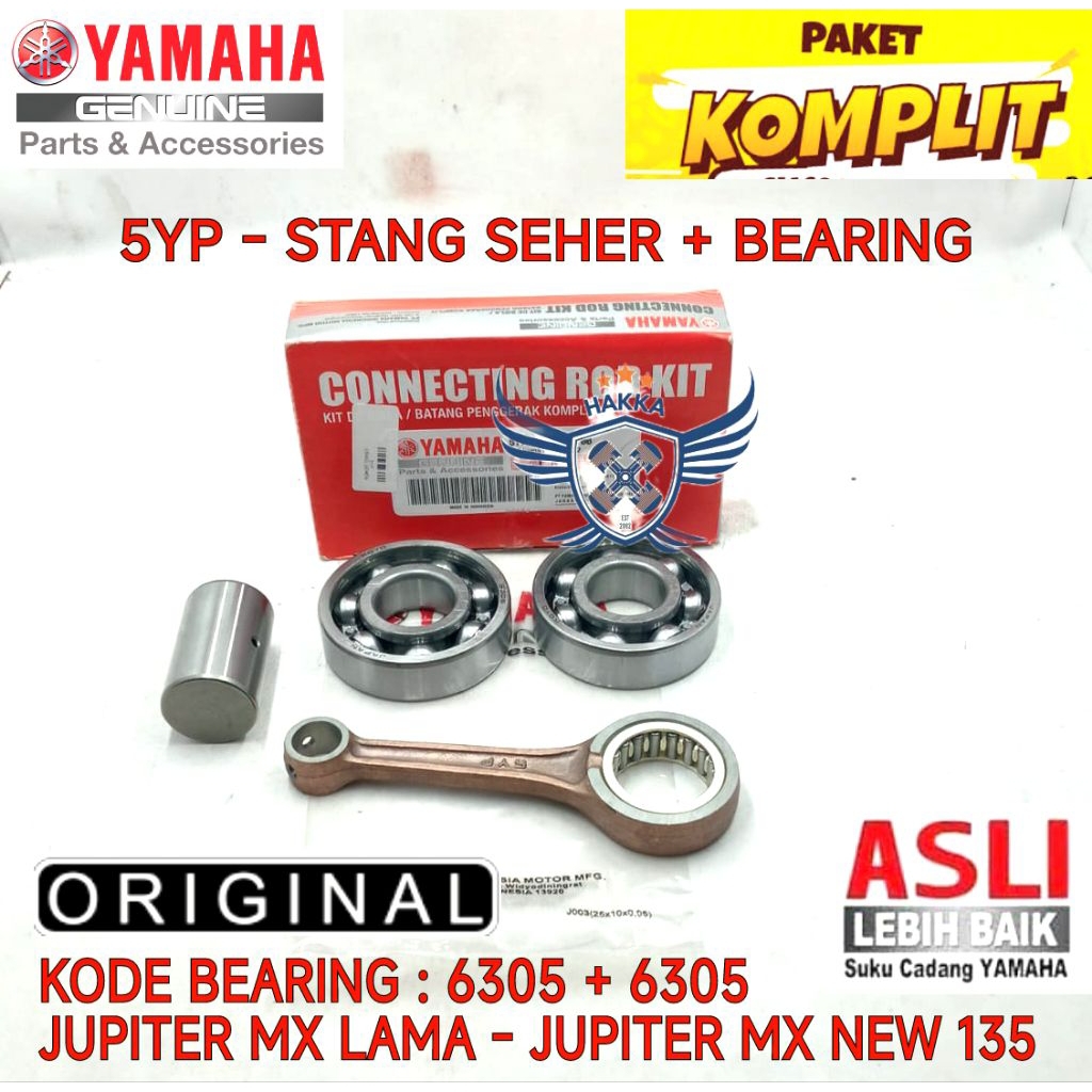 5YP ORIGINAL STANG SEHER + BEARING YAMAHA JUPITER MX LAMA, STANG SEHER YAMAHA JUPITER MX, STANG SEHE