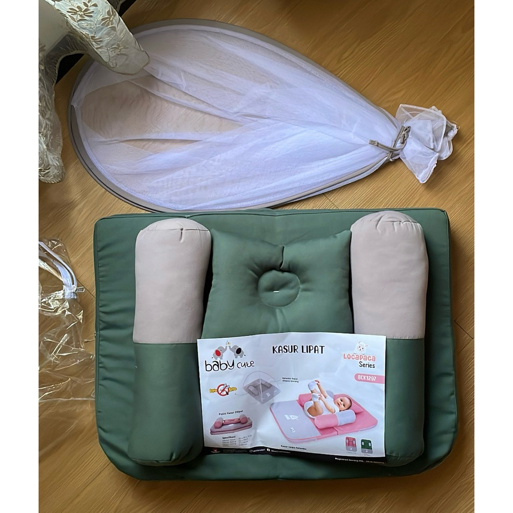 Baby Cute by Dialogue - Kasur Bayi Lipat kelambu / NEW ex kado