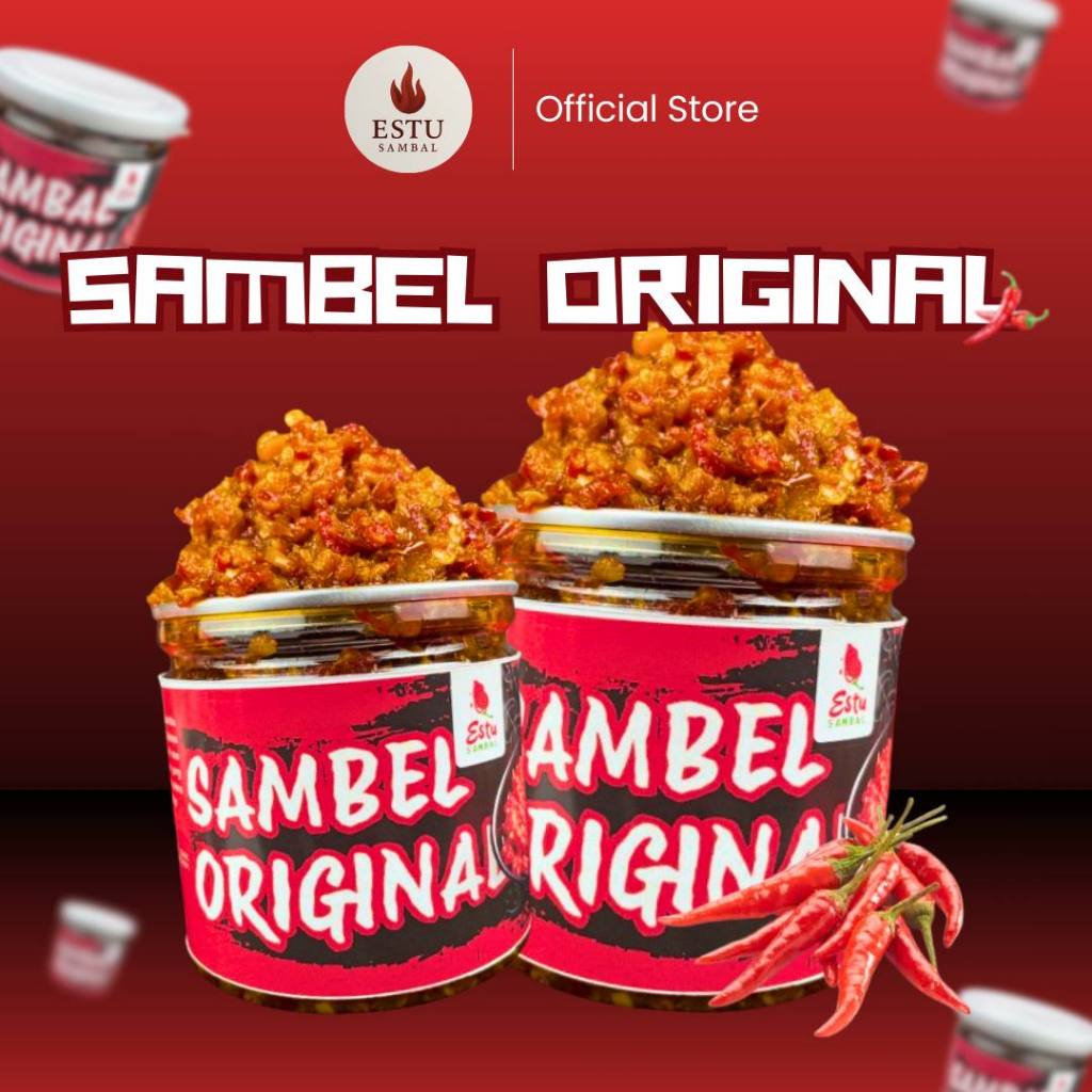 

Estu Sambel - Sambel Original - Sambel Rumahan Khas Asli Nusantara Dari Bahan Pilihan