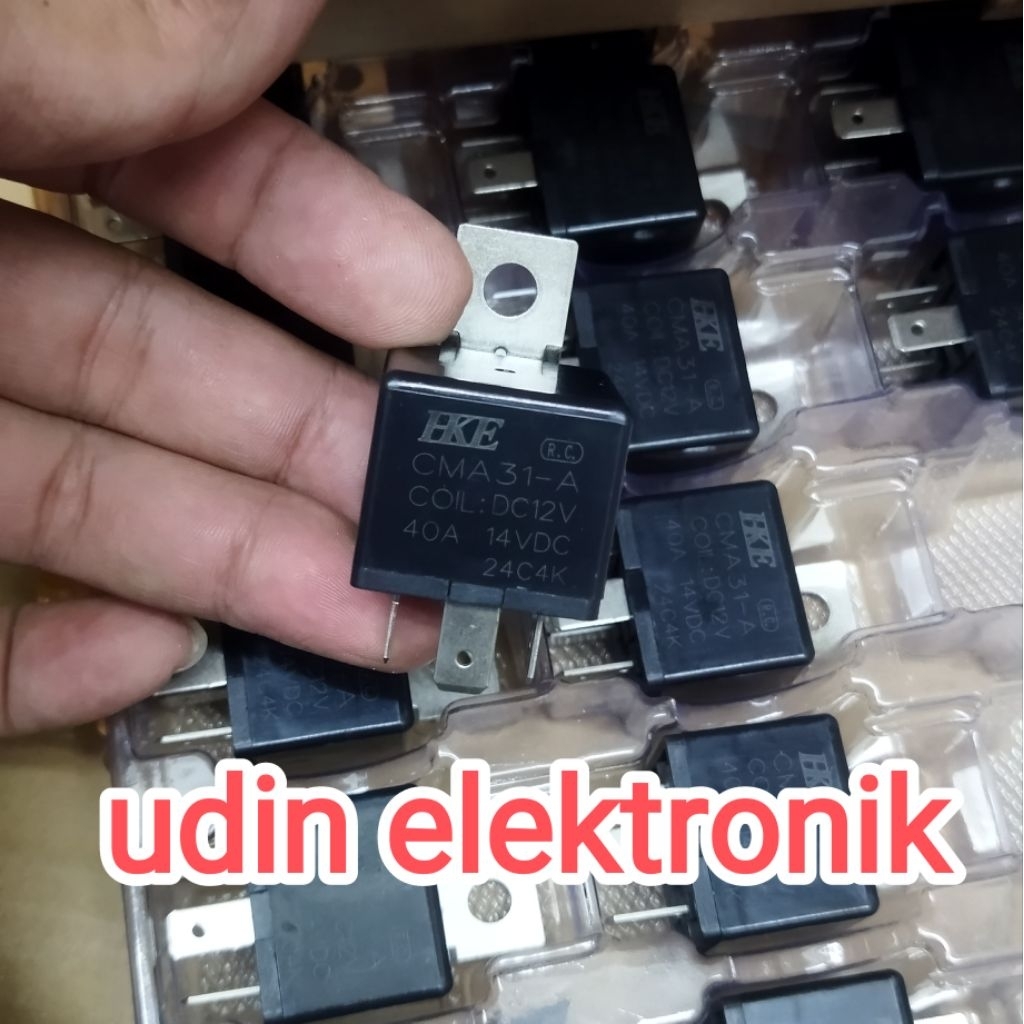 RELAY MOBIL HKE 4PIN 12Vdc 40A CMA 31-C COIL 12V