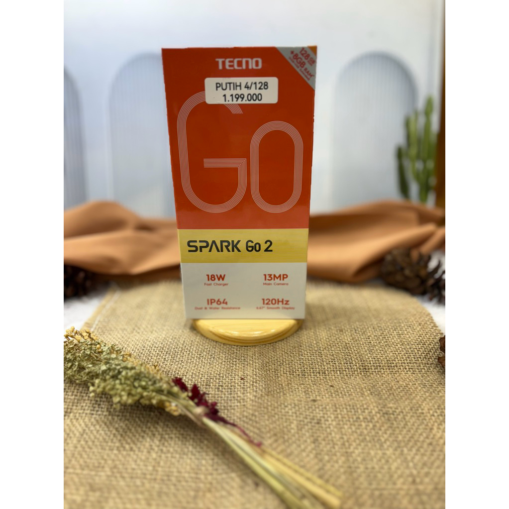 TECNO SPARK GO 2 4/128GB BRAND NEW GARANSI RESMI