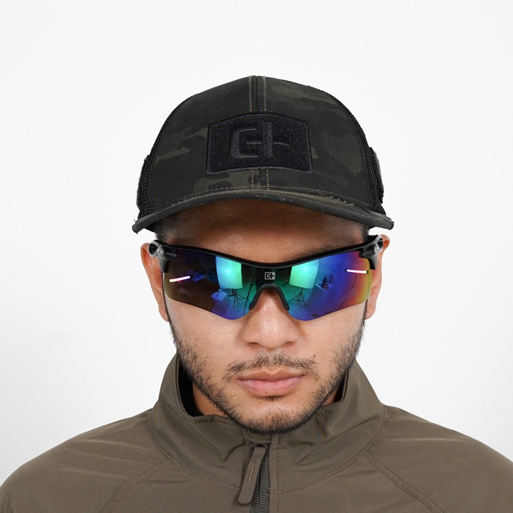 Topi Pria Cartenz Tactical Black Camo Polos