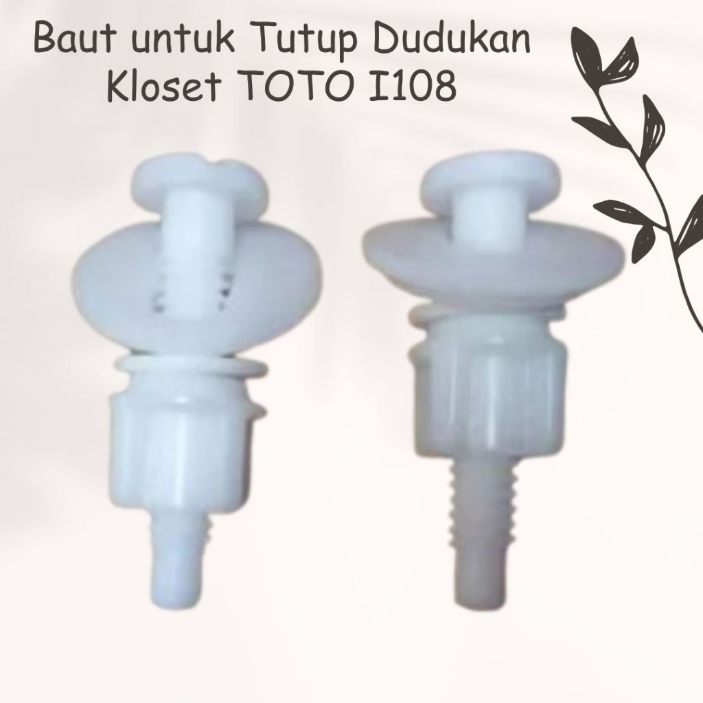 TOTO TC505 Baut Dudukan Toilet Anti Karat / TOTO I108