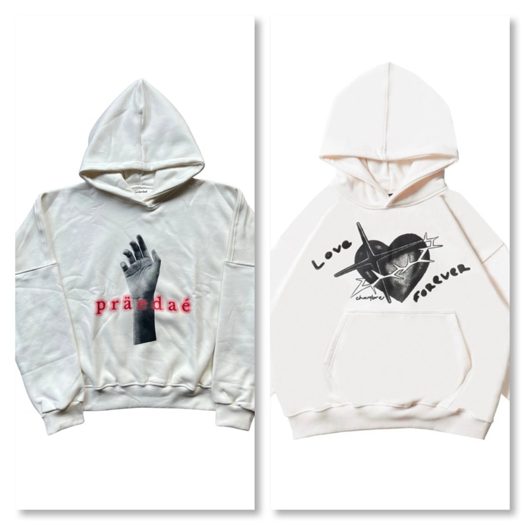 [100% ORIGINAL MURAH] PRAEDAE WHITE, CHMB STIPPLE BROKEN WHITE