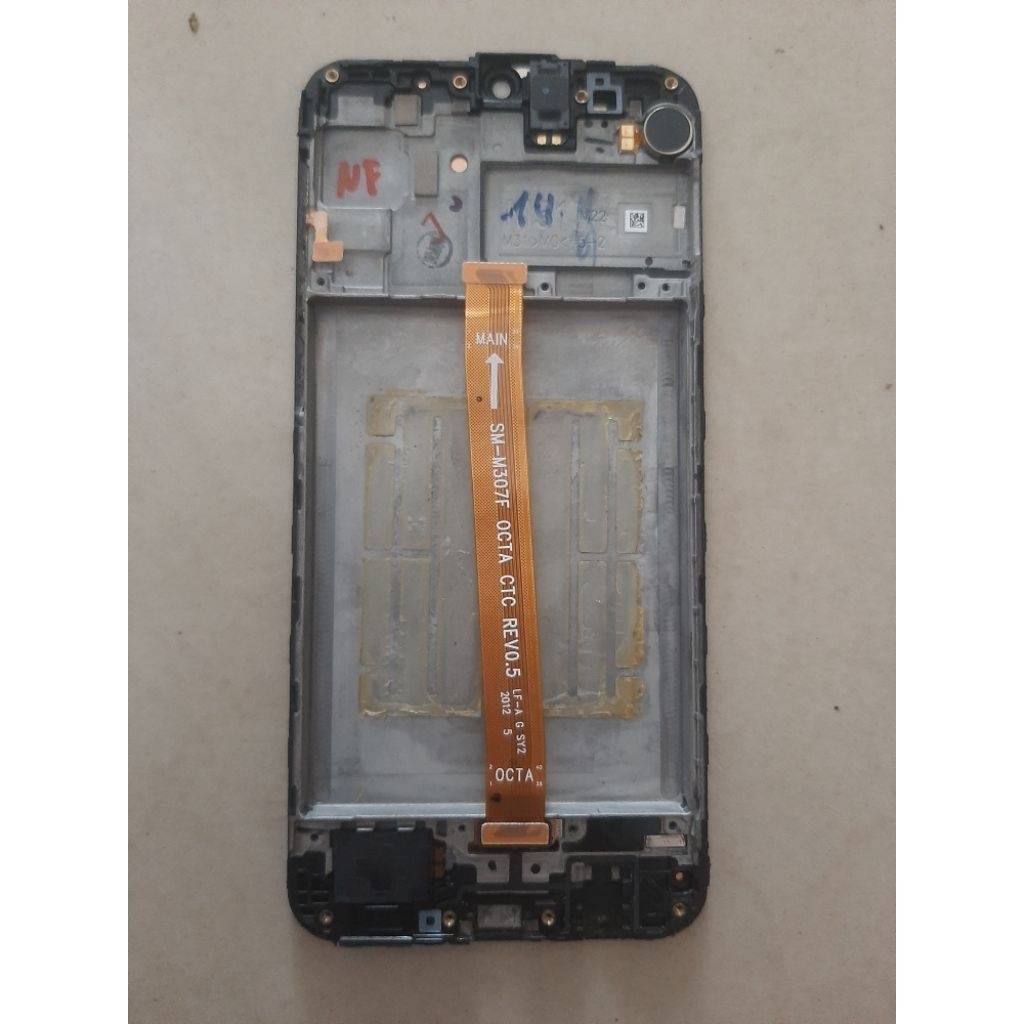 LCD Samsung M31 SM M307F ori copotan minus retak sentuh normal