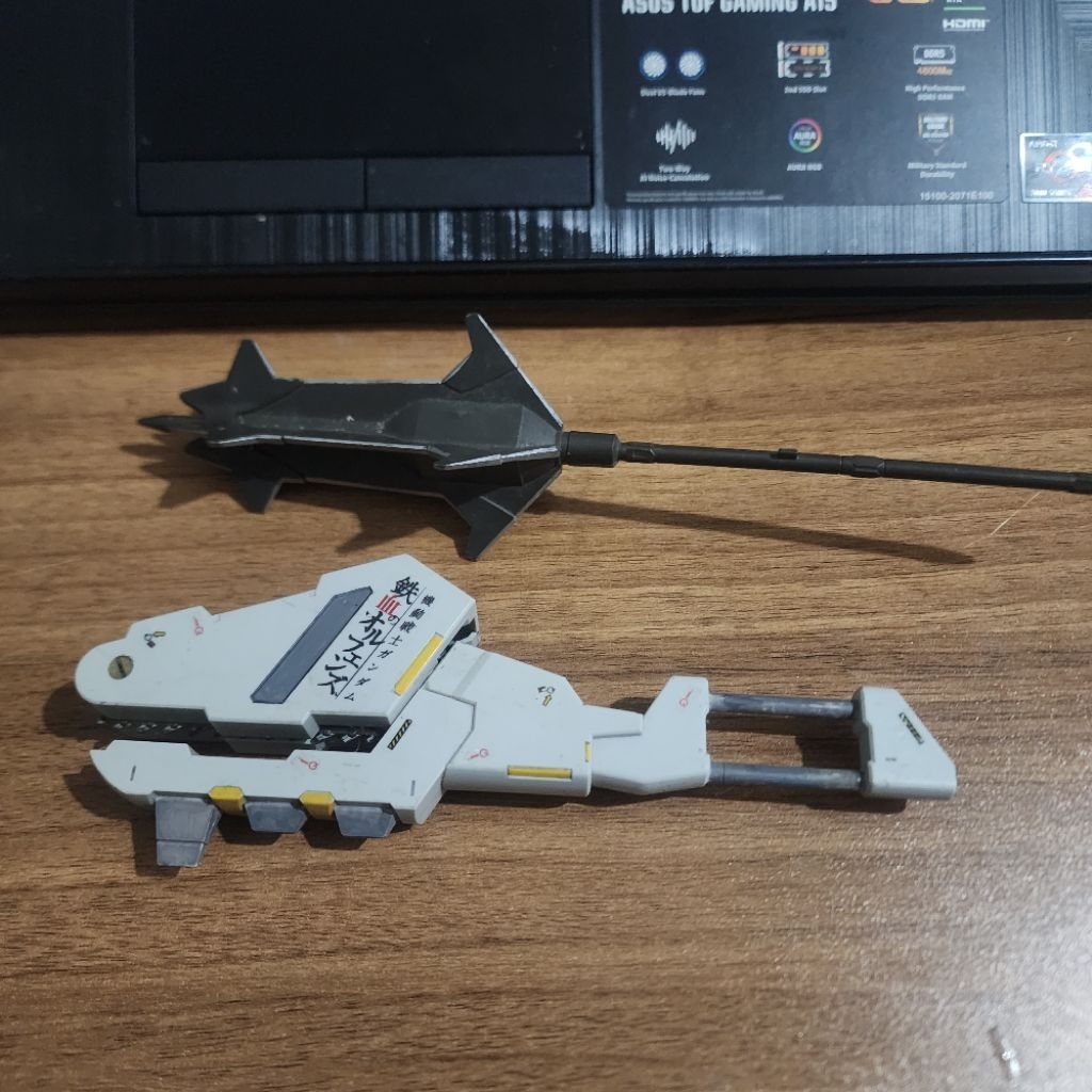 weapon/senjata mace & chainsaw gundam 1/100 gundam fm/mg barbatos 6th form