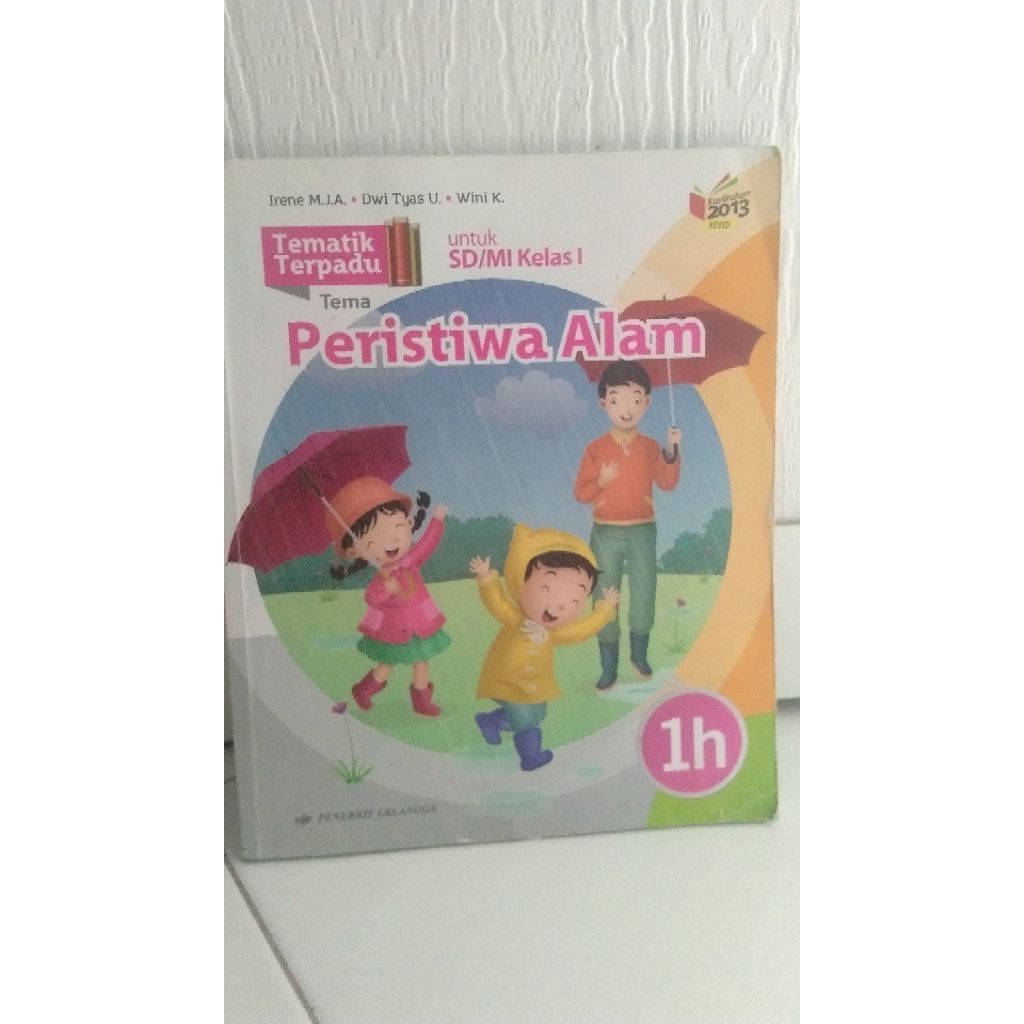 Buku Tematik Kelas 1.h