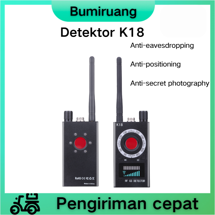 BUMIRUANG  COD - K18 Car GPS Signal Detector GPS RF K18 Signal Detector Anti Spy fly
