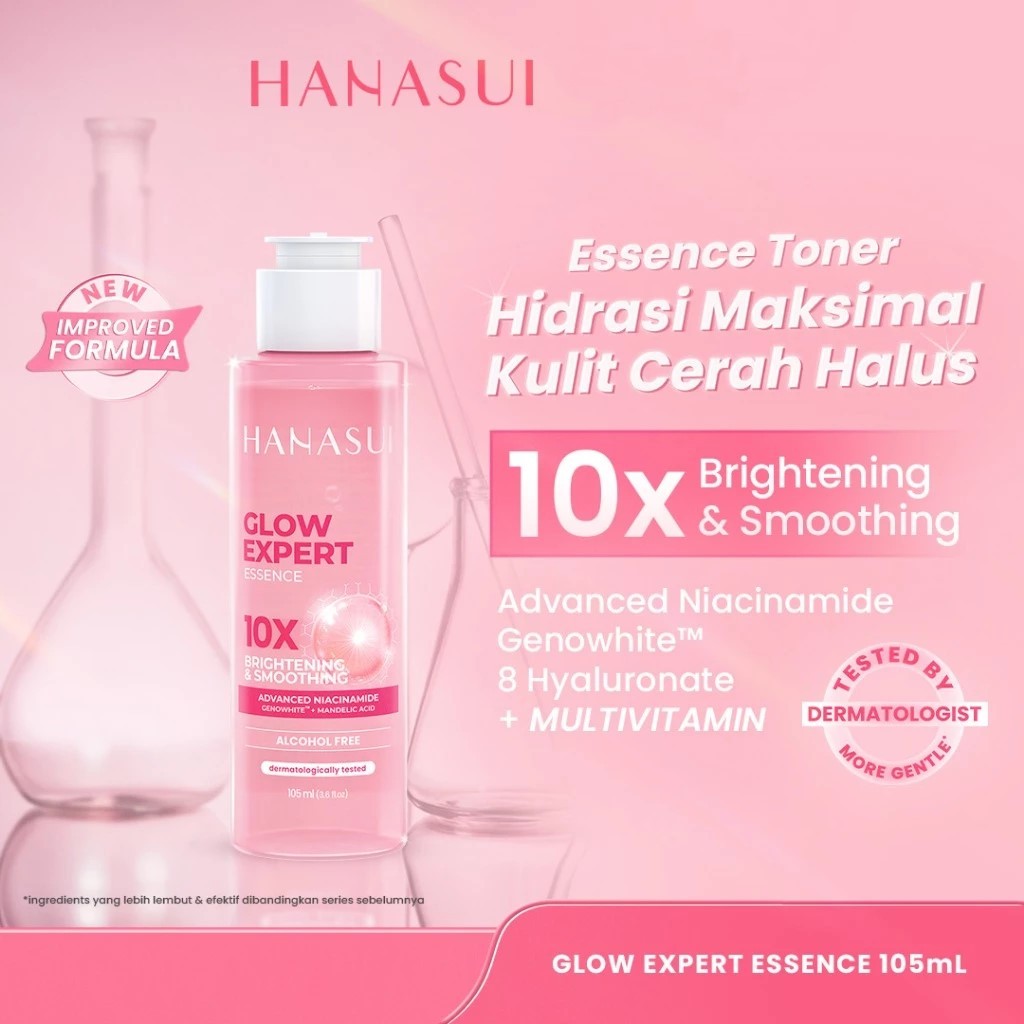 HANASUI Glow Expert 10X Brightening & Smoothing Toner Essence