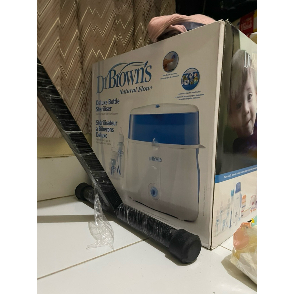 Preloved like new dr browns/baby box/dipan tempat tidur