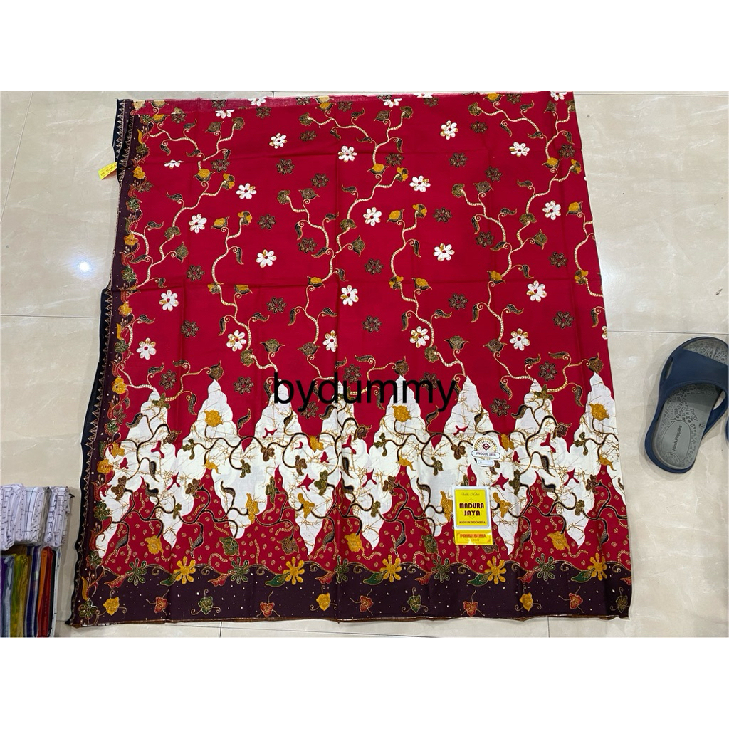 Kain Panjang Jarik Batik Pekalongan Asli motif madura jaya unggul jaya grosir murah bisa buat karnav