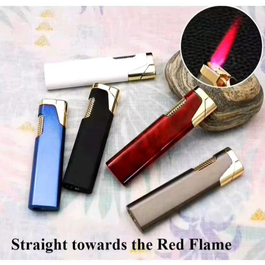 KOREK API BARA SLIM POLOS ELEGAN KOREK API GAS ISI ULANG