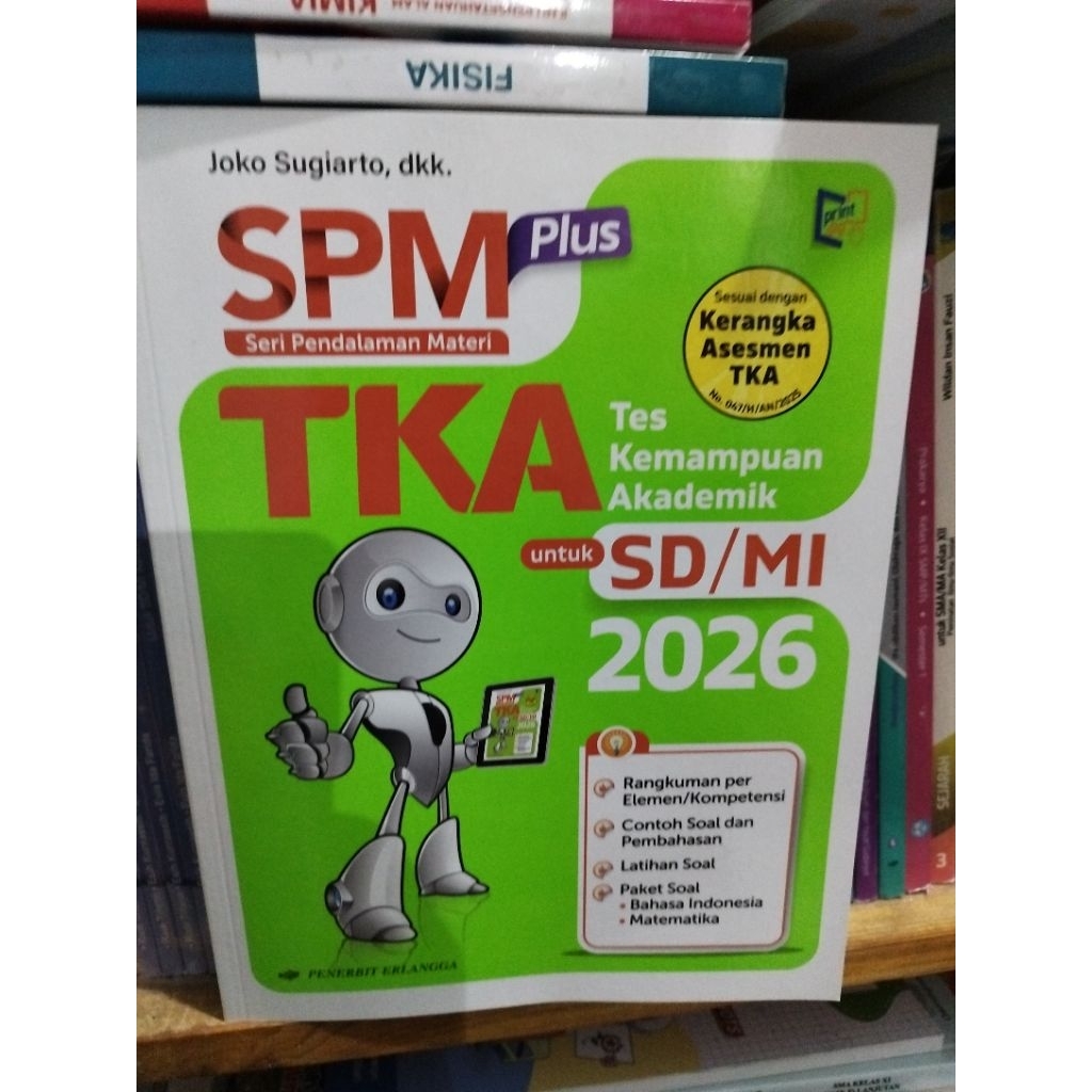 Buku SPM Plus TKA SD/Mi 2026 + Kunci Jawaban