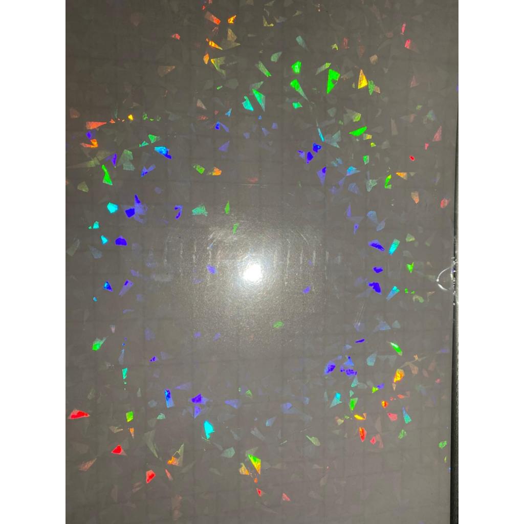 Plastik Laminasi Dingin A4 Hologram - Mozaik Glass - ecer