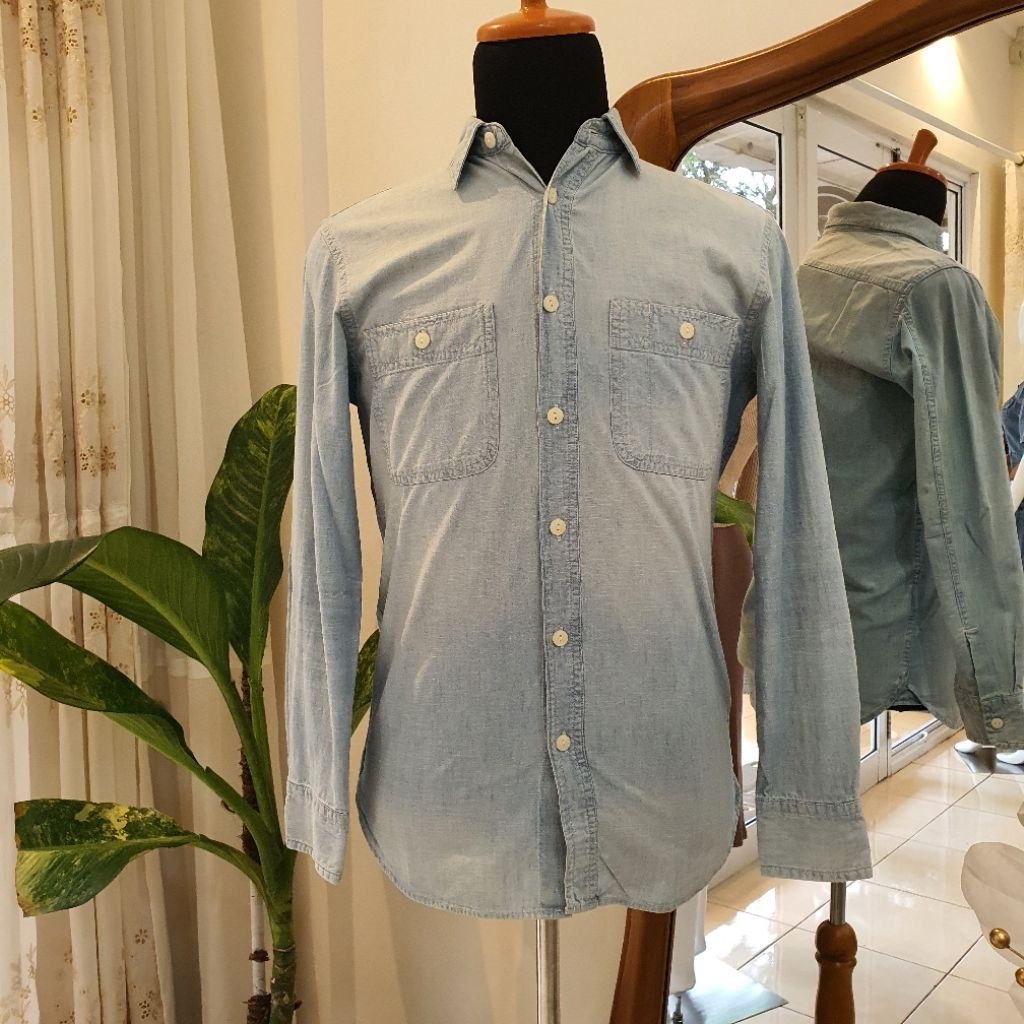 Kemeja Pria Uniqlo Original