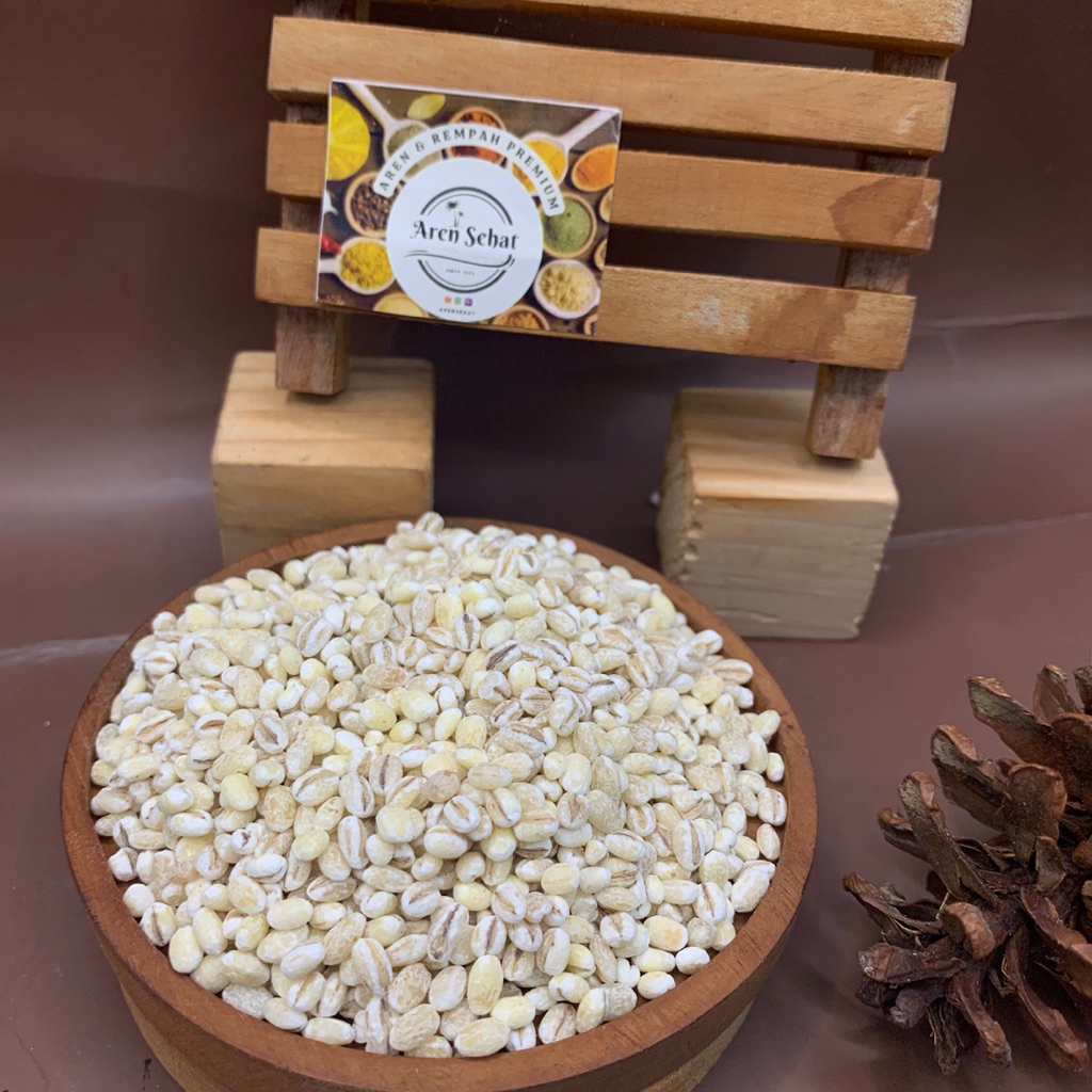 1KG Biji Jali-Jali Holland Pearl Barley Biji Jali khasiat buat Kesehatan jali jali