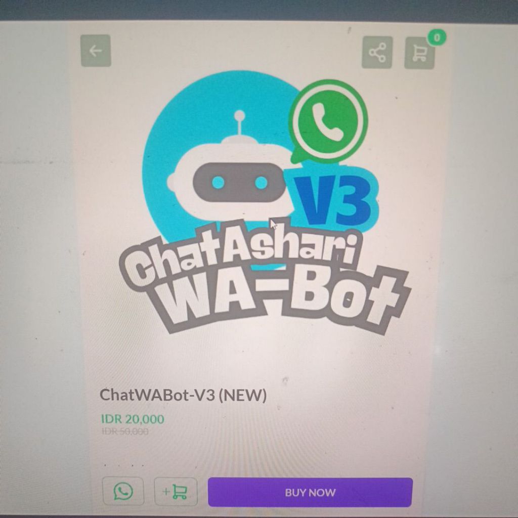 Aplikasi Chat WhatsApp Bot Versi 3 (Terbaru)
