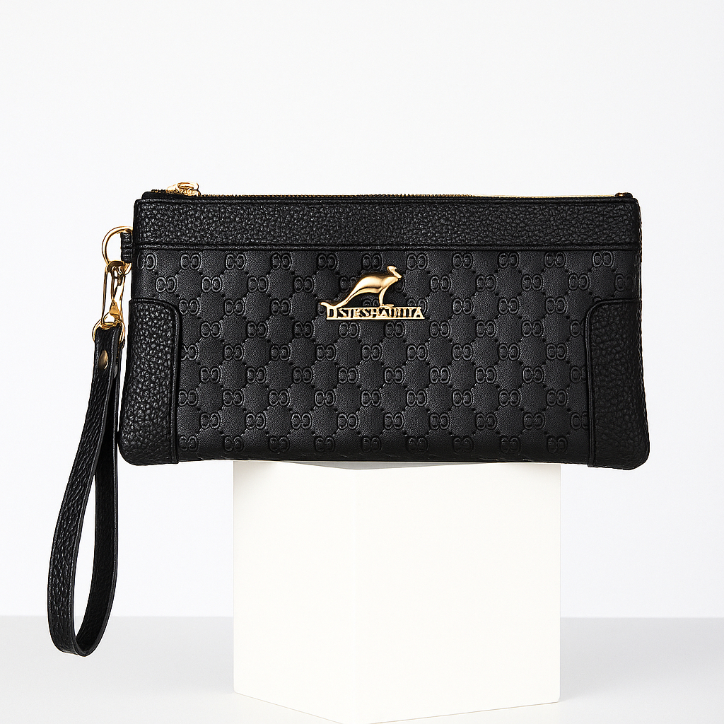 Dompet Wanita Kulit Korea Kekinian 2025 Dompet panjang wanita mewah Tas pouch wanita kekinian