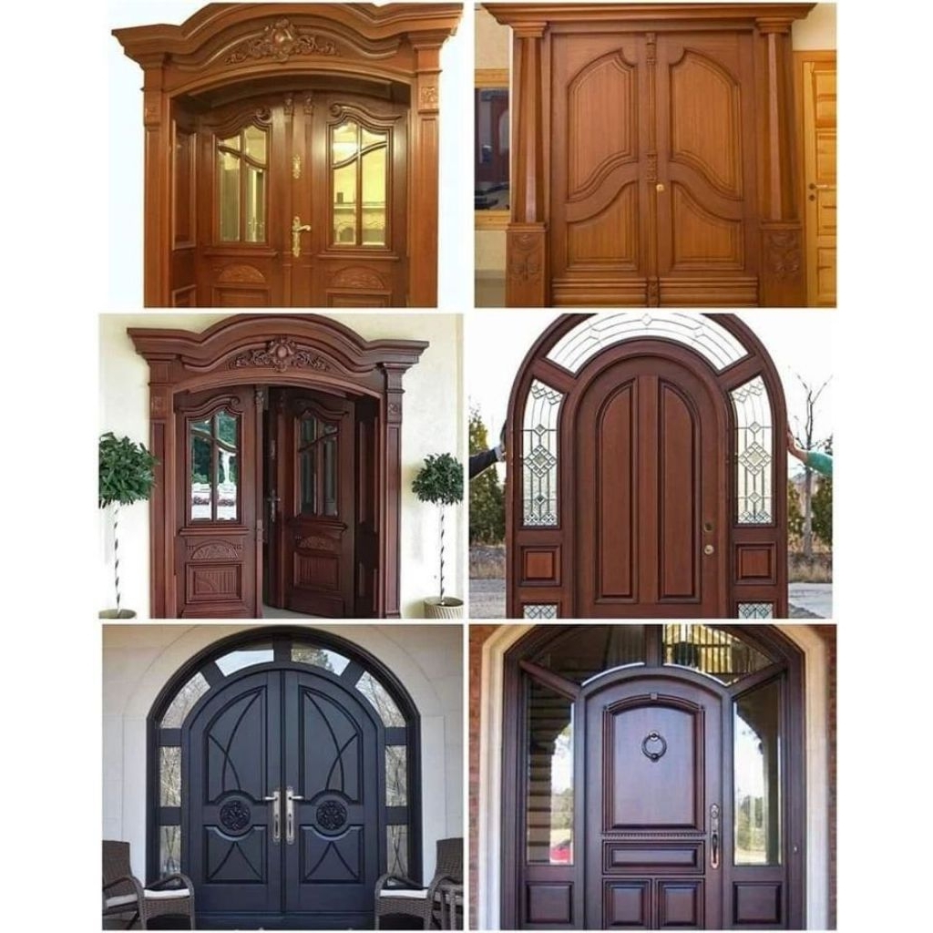 Pintu Kayu Jati Minimalis & Ukir Klasik Modern – Pintu Rumah Utama Jepara