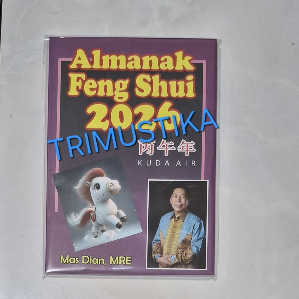Buku Almanak Feng Shui / FengShui Mas Dian Tahun 2026 Shio Kuda