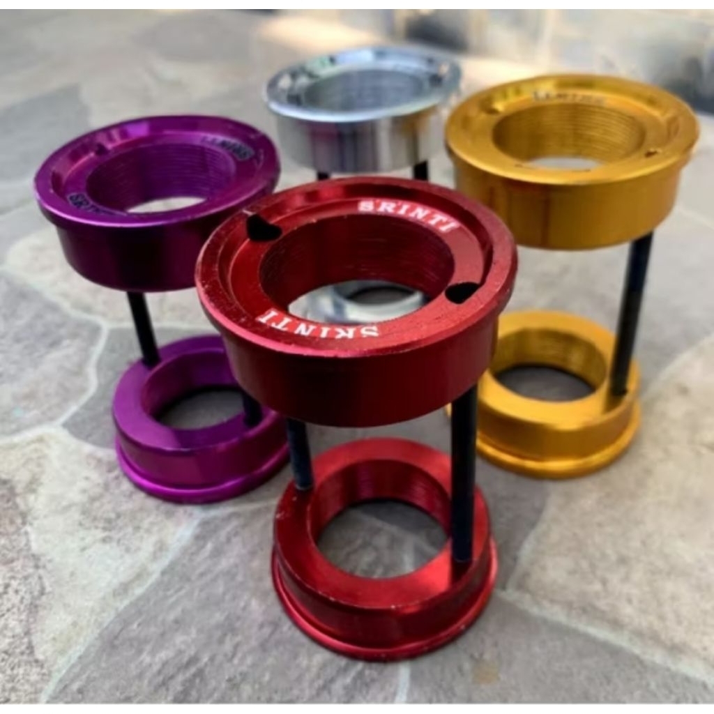 adaptor bb bmx eropa lubang besar jadi kecil / buat crank ht1 dan ht2plus baut 2