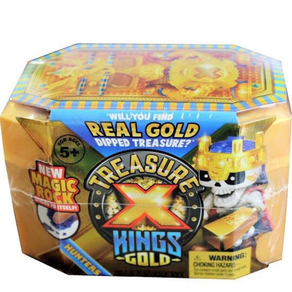 Treasure X Kings Gold Hunter New Magic Rock Original MAINAN ANAK SURPRISE HARTA KARUN