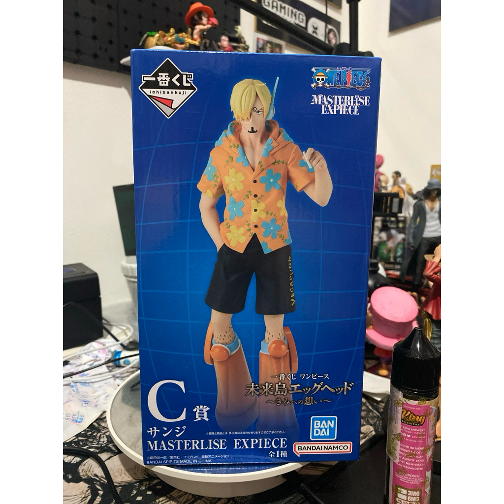 SANJI ICHIBAN KUJI MASTERLISE PRIZE C EEGHEAD ORIGINAL MISB FIGURE