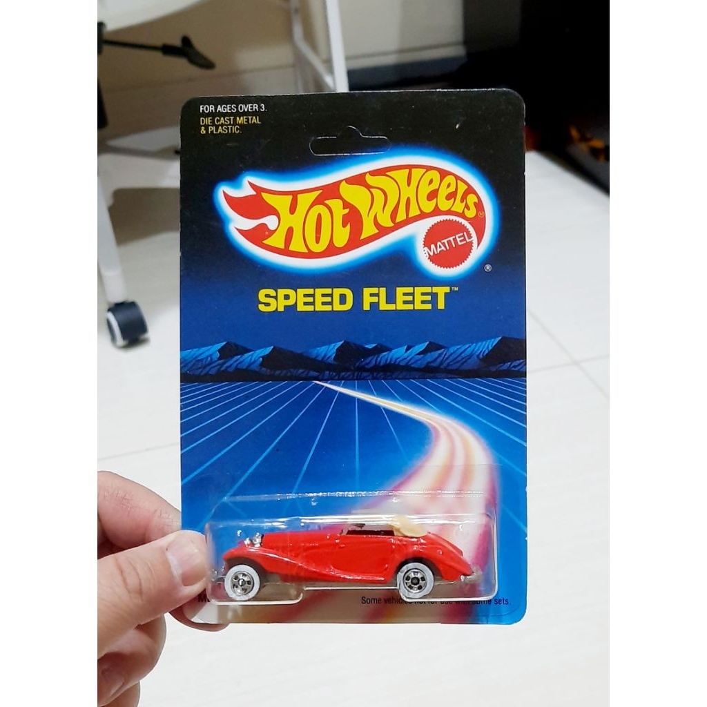 HOT WHEELS SPEED FLEET MERCEDES 540K UNPUNCHED SUPER MINT CONDITION