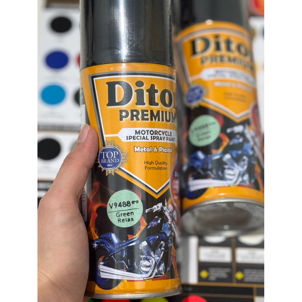 pilox diton premium green relax , dasar dan clear