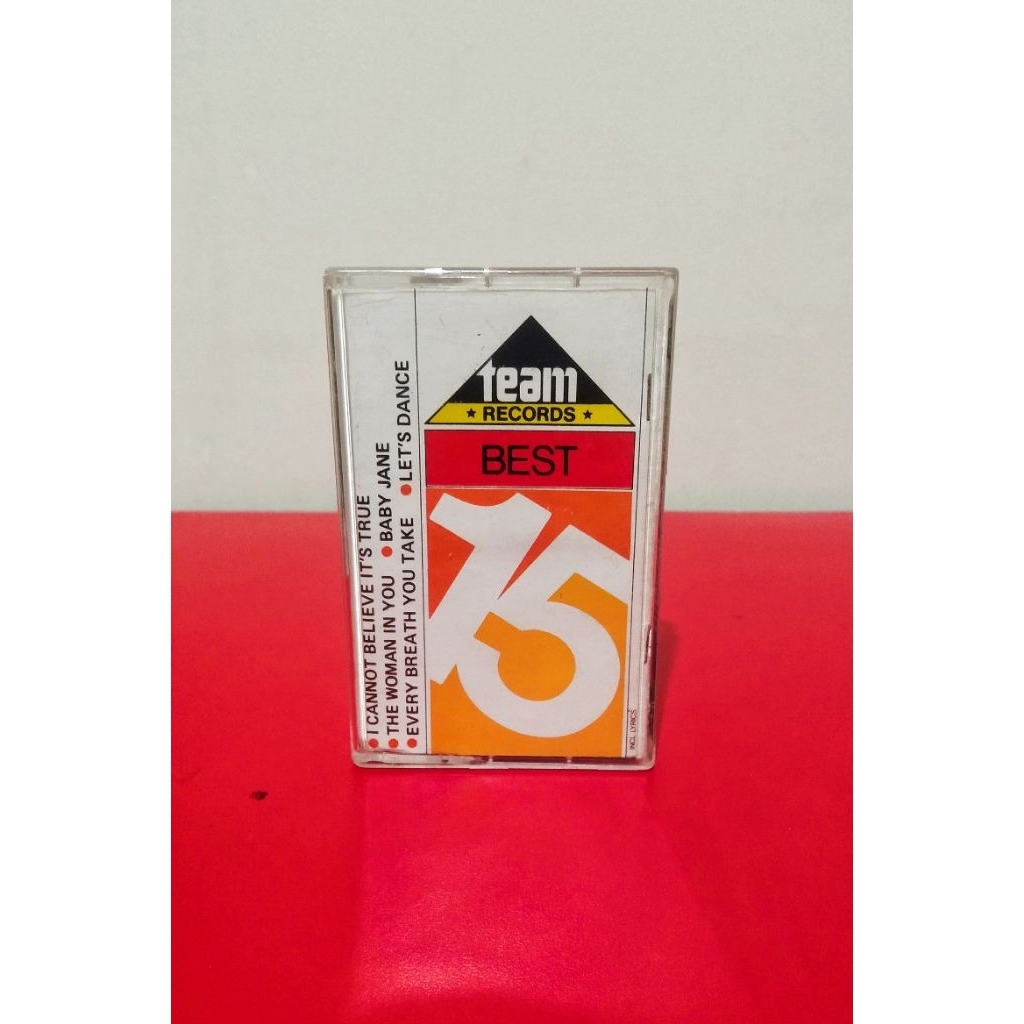 Kaset Pita Original TEAM RECORDS BEST 15