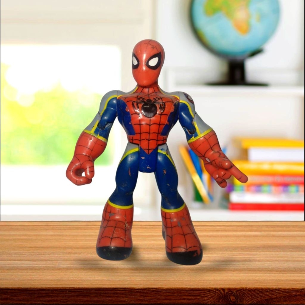 Action Figure Spiderman Marvel Original Toy Biz 16 cm | Figure Superhero Koleksi Marvel Murah Asli |