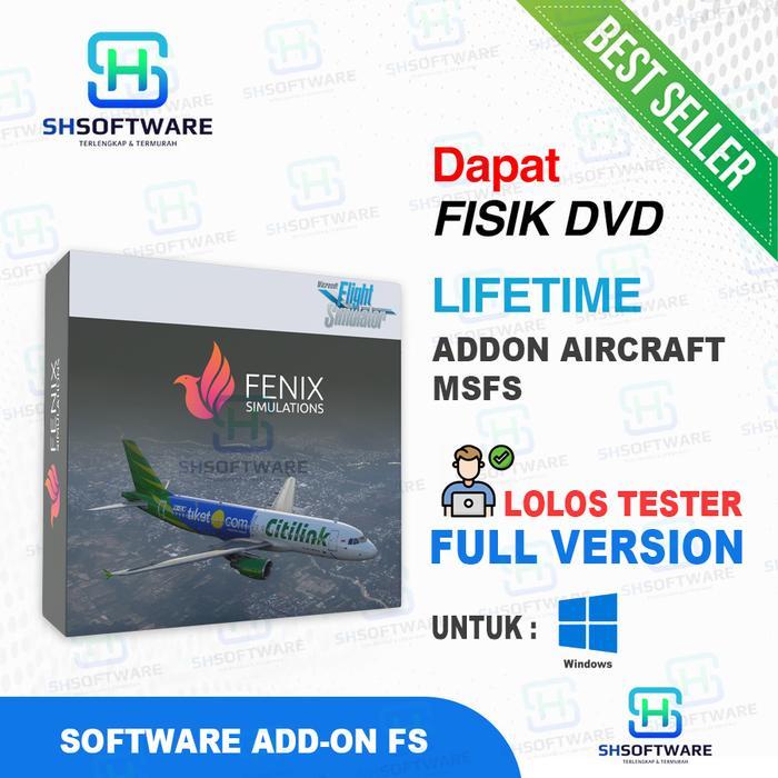 Addon Pesawat Fenix A320 Flight Simulator