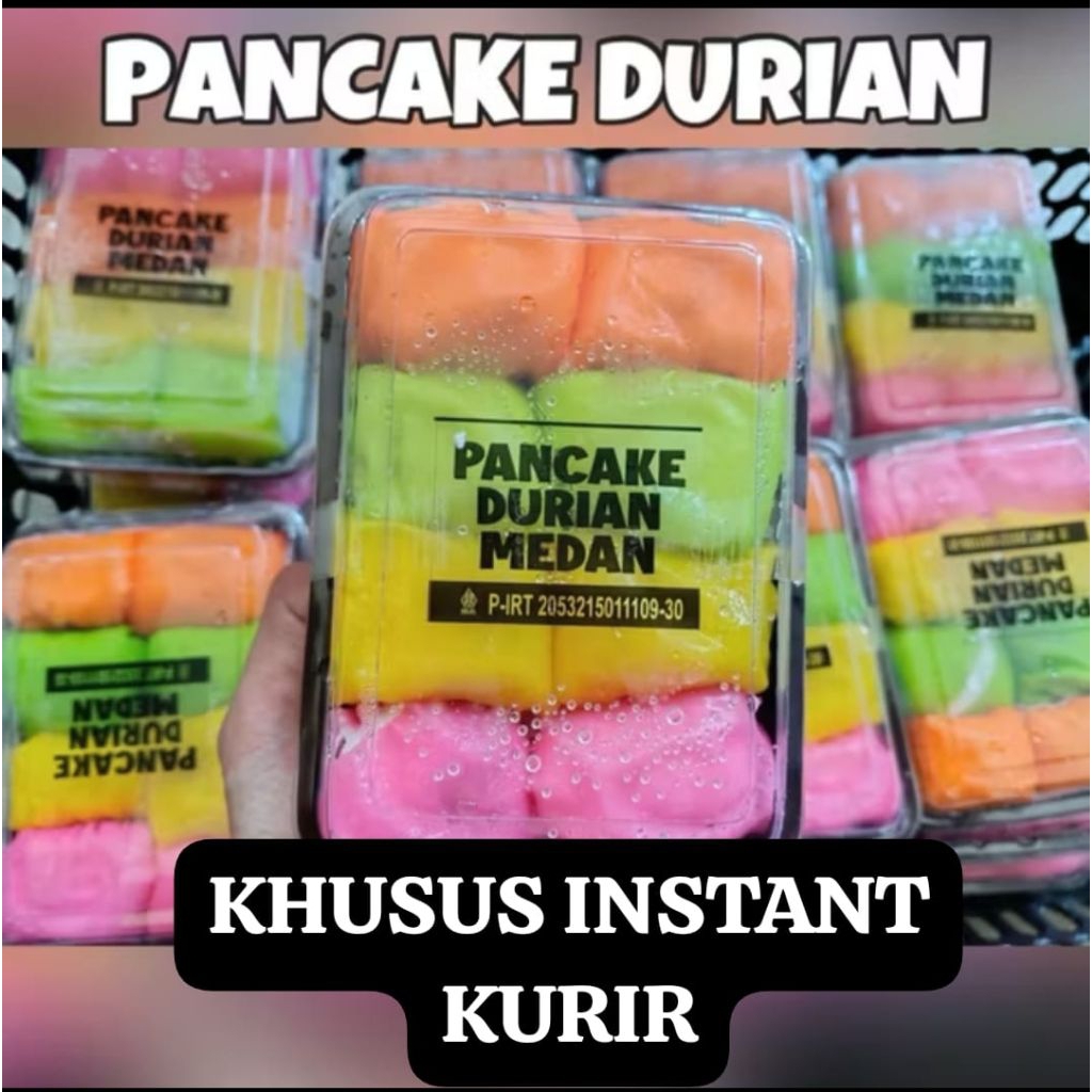 

[KHUSUS INSTANT KURIR] MINI PANCAKE DURIAN ISI 8 PCS