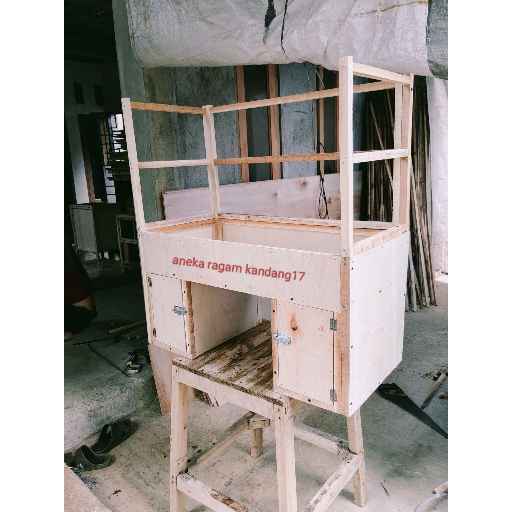 Termurah Gerobak sayur / Gerobak motor keliling ukuran 90×80×40cm