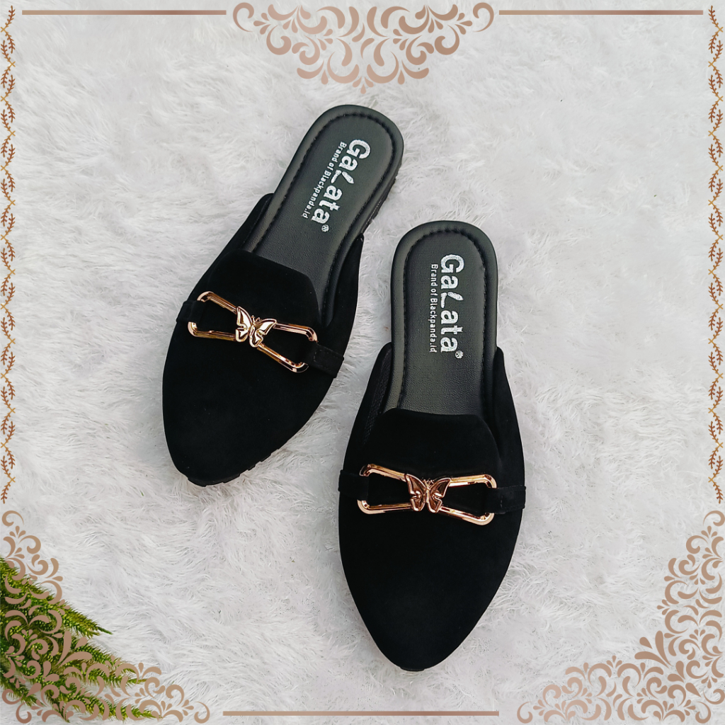 Black Panda Buffy - Sepatu Black Panda Original - Flat Shoes Wanita [Nyaman Seharian & Garansi 100%]
