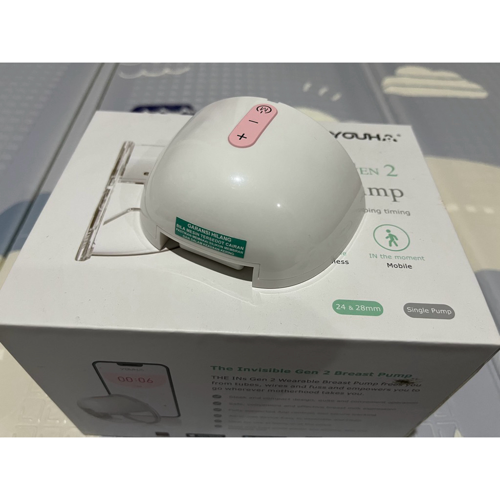 PRELOVED YOUHA THE INS GEN 2 BREASTPUMP / Pompa ASI Electric YOUHA Handsfree