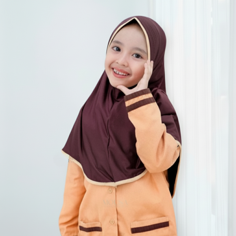 Kalissa - Hijab Anak Perempuan Sekolah SD Pramuka
