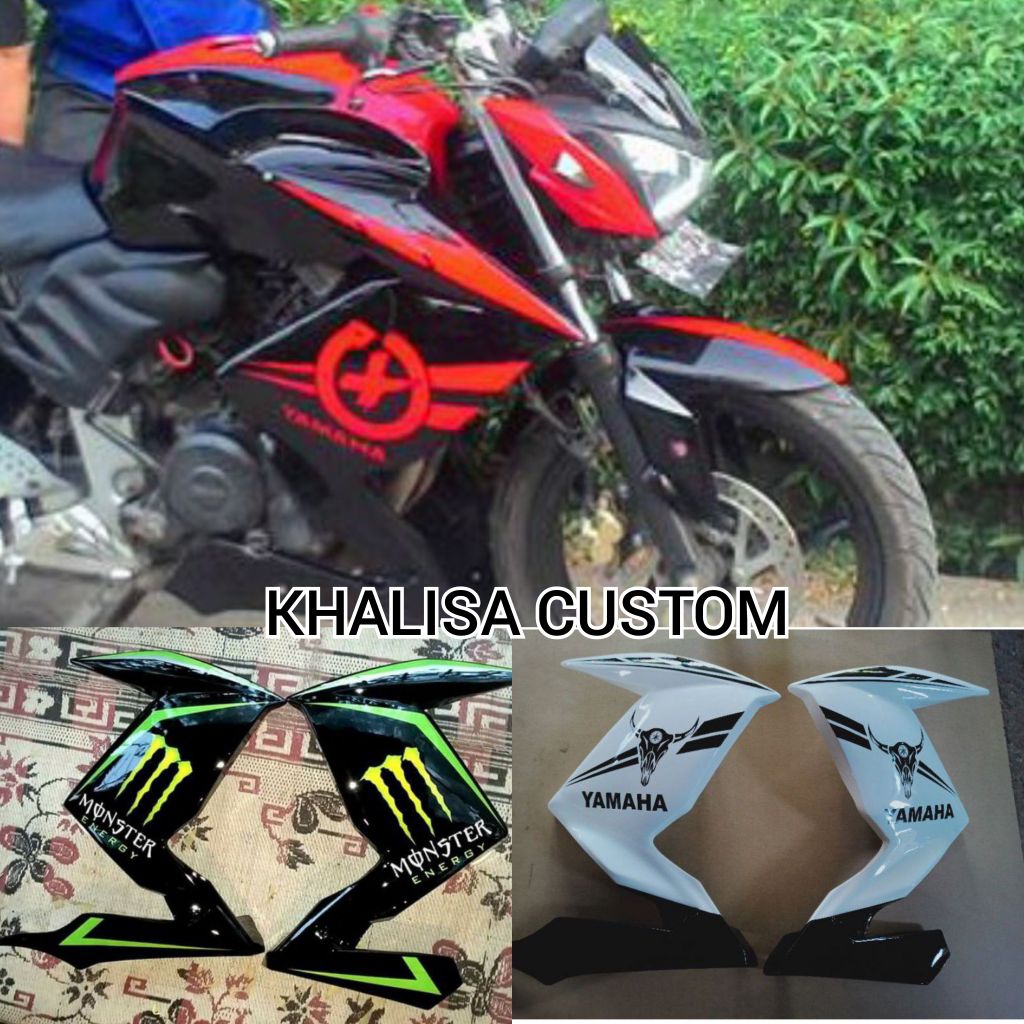 Sayap Fairing Yamaha Byson Karbu Model Ninja